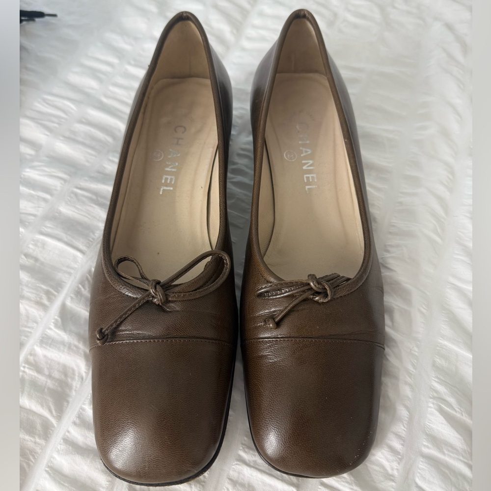 Chanel ballet flat pumps